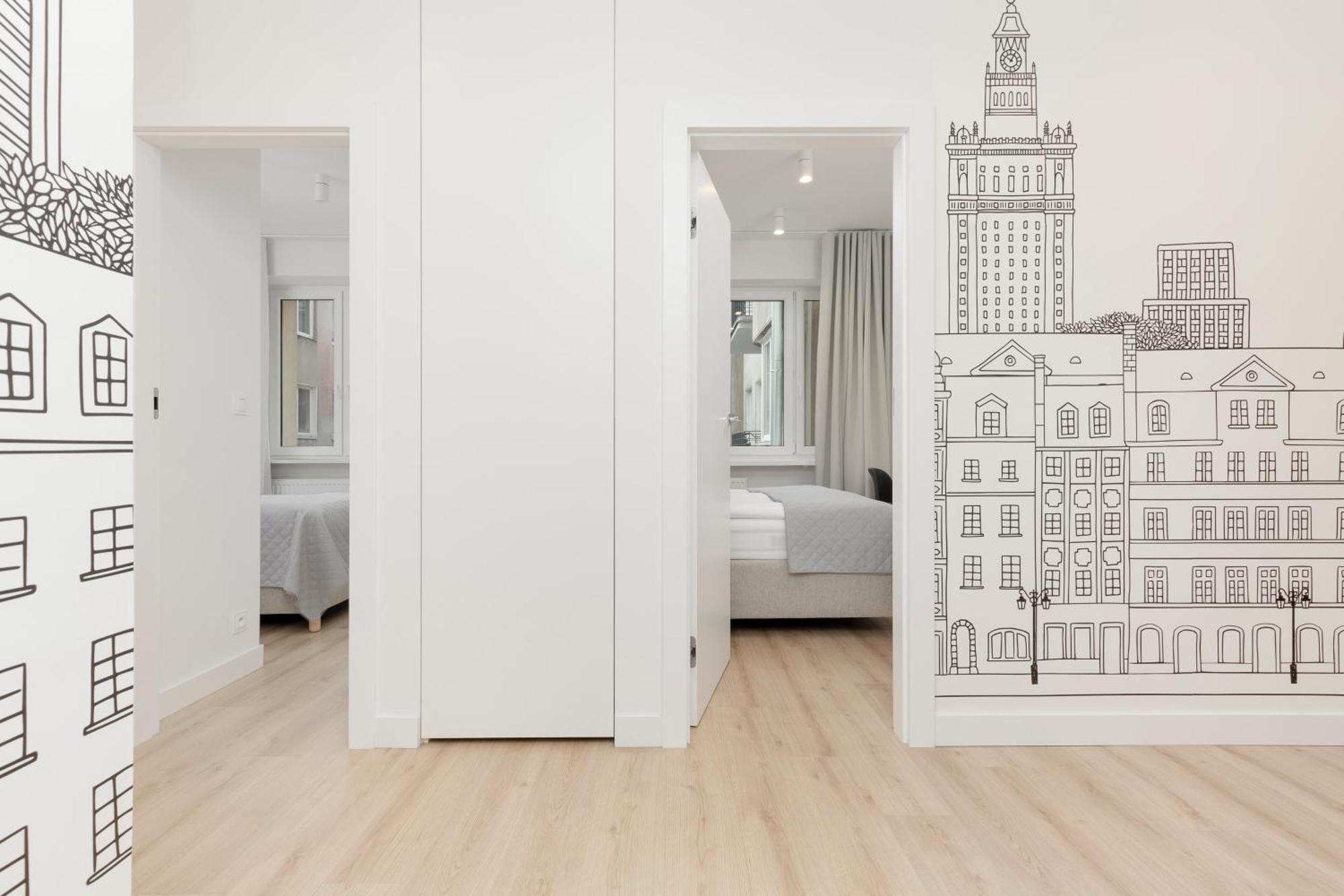 Amazing Spacious Apartments In Warsaw City Center By Noclegi Renters ภายนอก รูปภาพ