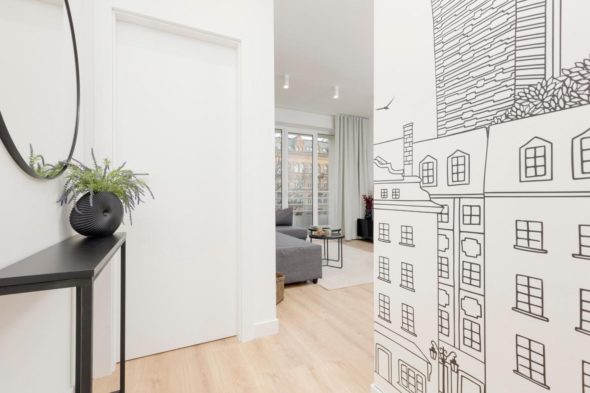 Amazing Spacious Apartments In Warsaw City Center By Noclegi Renters ภายนอก รูปภาพ